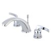 Kingston Brass KB8961EFL 8" Widespread Bathroom Faucet, Polished Chrome KB8961EFL